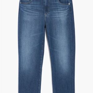 AG Adriano Goldschmied Blue Straight Leg Jeans